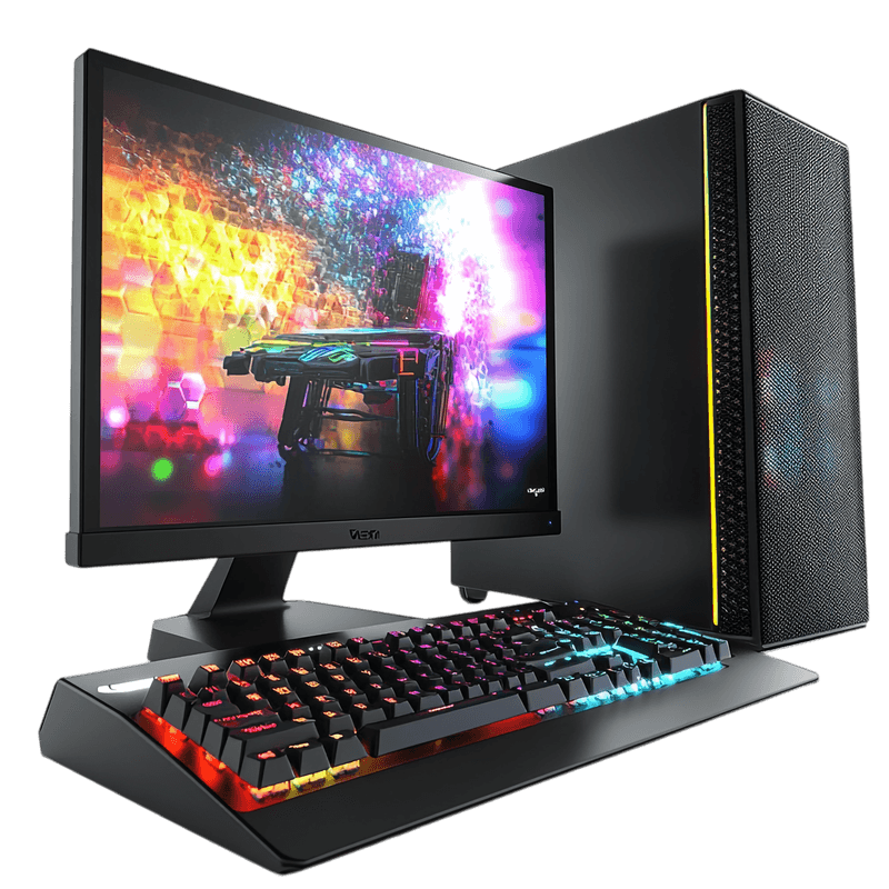 PC Gamer montado pela Online Computers em Peruíbe - Vista frontal