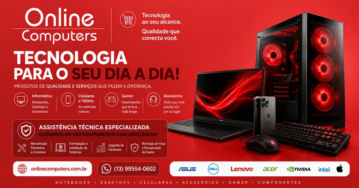 Loja de Informática e Assistência Técnica | Online Computers